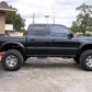 N-Fab Nerf Step 01-04 Toyota Tacoma Double Cab 5ft Bed - Gloss Black - W2W - 3in