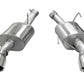 Corsa 05-10 Ford Mustang Shelby GT500 5.4L V8 Polished Xtreme Axle-Back Exhaust