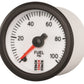 Autometer Stack 52mm 0-100 PSI 1/8in NPTF Male Pro Stepper Motor Fuel Pressure Gauge - White
