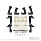 Westin 07-18 Jeep Wrangler JK 2dr. HDX Stainless Drop Nerf Step Bars - Tex. Blk