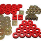 Energy Suspension 55-57 Chevy Full Size (Belair/Caprice/Impala) Red Body Mount Set