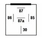 Hella Relay Mini Iso 5 Pole 24V Spdt Bkt