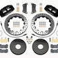 Wilwood Dynapro 6 Front Hat Kit 12.88in Drilled 2005-Up Mazda 3 w/ Lines
