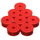 Energy Suspension Pad 2-1/32in Od X 7/16in Id X 13/16in H - Red