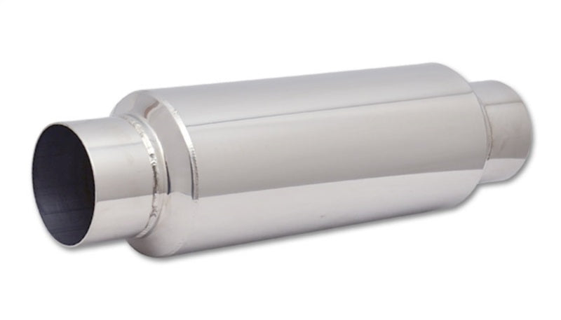 3.5in inlet/outlet x 18in long w/5in OD resonator body