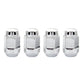 McGard Hex Lug Nut (Cone Seat Bulge Style) 7/16-20 / 3/4 Hex / 1.45in. Length (4-Pack) - Chrome