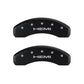MGP 4 Caliper Covers Engraved Front & Rear Hemi Red finish silver ch