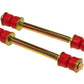 Prothane Universal End Link Set - 6 1/8in Mounting Length - Red