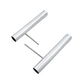 AWE Tuning 18-21 Volkswagen Jetta GLI Mk7 Track Exhaust - Chrome Silver Tips (Fits High-Flow DP)
