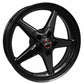Race Star 92 Drag Star Bracket Racer 15x8 5x4.50BC 5.25BS Gloss Black Wheel