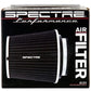 Spectre Adjustable Conical Air Filter 5-1/2in. Tall (Fits 3in. / 3-1/2in. / 4in. Tubes) - Black