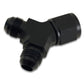 Vibrant -8AN Female x Dual -6AN Male Y-Adapter Fitting - Aluminum