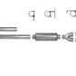 Diamond Eye KIT 4in TB DUAL SS: 94-02 DODGE CUMMINS 5.9L