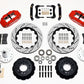 Wilwood Narrow Superlite 6R Front Hub Kit 14.00in Drill Red 70-78 Camaro