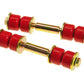 Prothane Universal End Link Set - 3 1/4in Mounting Length - Red