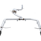 AWE Tuning 18-21 Volkswagen Jetta GLI Mk7 Track Exhaust - Diamond Black Tips (Fits High-Flow DP)