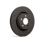 Hawk Talon 2004 BMW 525i Automatic Trans. Drilled and Slotted Front Brake Rotor Set