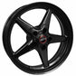 Race Star 92 Drag Star Bracket Racer 17x10.5 5x4.50BC 7.625BS Gloss Black Wheel