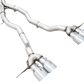 AWE Track Edition Catback Exhaust for BMW G8X M3/M4 - Chrome Silver Tips