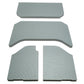 DEI 11-18 Jeep Wrangler JK 4-Door Boom Mat Headliner - 4 Piece - Gray