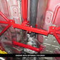 UMI Performance 93-02 GM F-Body Tunnel Brace Mount Stock Exhaust No Loop