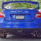Rally Armor 15-21 Subaru WRX/STI (Sedan ONLY) White UR Mud Flap w/ Black Logo
