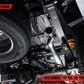AWE Tuning 2019+ Ford Ranger 0FG Performance Exhaust System w/Diamond Black Tips & Rock Guard