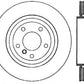 StopTech Sport Slotted (CRYO) 01-06 BMW 330Ci Rear Left Rotor