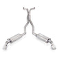 Stainless Works 2010-15 Camaro 6.2L 3in Exhaust X-Pipe Chambered Turbo Mufflers Polished Tips