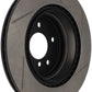 StopTech Power Slot 06 BMW 330 Series / 07-09 335 Series Rear Right Slotted Rotor