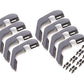 Lund 07-17 Chevy Silverado 1500 Ext. Cab (80in) Crossroads 80in. Running Board Kit - Chrome