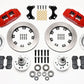 Wilwood Dynapro 6 Front Hub Kit 12.19in Red WWE ProSpindle