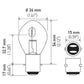 Hella Bulb 6245 12V 45/40W Ba20D B11 S2