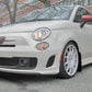 Rally Armor 2012-18 Fiat 500 (Pop/Sport/Lounge/Abarth) Red Mud Flap w/ White Logo