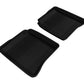 3D MAXpider 2007-2013 Mercedes-Benz S-Class W221 Kagu 2nd Row Floormats - Black