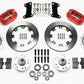 Wilwood Dynapro Dust-Boot Front Kit 12.19in Red 67-69 Camaro 64-72 Nova Chevelle