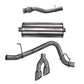 Corsa 2015 GMC Yukon Denali XL 6.2L V8 3in Cat-Back Single Side Exit Twin 4in Polished Tips