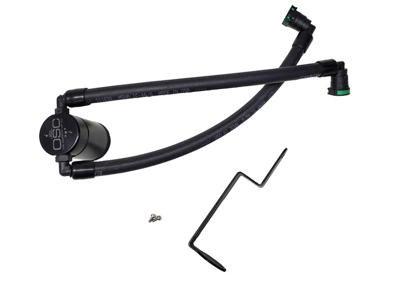 J&L 2021-2022 Ford Bronco 1.5L EcoBoost Passenger Side Oil Separator 3.0 - Black Anodized