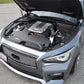 Injen 14 Infiniti Q50 3.7L V6 Polished Dual Short Ram Intake w/ MR Techn and Heat Shields