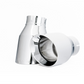 AWE Tuning Audi B9 A5 Touring Edition Exhaust Dual Outlet - Chrome Silver Tips (Includes DP)