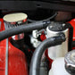 J&L 15-17 Dodge Hellcat 6.2L Hemi Driver Side Oil Separator 3.0 - Clear Anodized