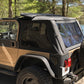 Rampage 18-21 Jeep Wrangler (JL) Unlimited Frameless TrailView Fastback Soft Top Kit - Black Diamond