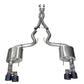 Corsa 18-19 Ford Mustang 5.0L V8 3in Xtreme Cat-Back Dual Rear Exit w/ 4in Black PVD Pro-Series Tips