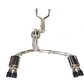 AWE Tuning Audi C7 / C7.5 S7 4.0T Touring Edition Exhaust - Polished Silver Tips