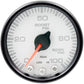 Autometer Spek-Pro Gauge Boost 2 1/16in 100psi Stepper Motor W/Peak & Warn Wht/Blk