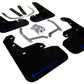Rally Armor 17-22 Subaru Impreza Black UR Mud Flap w/ Blue Logo