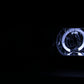 ANZO 1998-2005 Chevrolet S-10 Projector Headlights w/ Halo Chrome