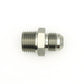 DeatschWerks 8AN Male Flare To 1/2in. Male NPT Adapter
