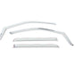 Putco 17-20 Ford SuperDuty - Crew Cab (Set of 4) Element Chrome Window Visors