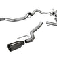Corsa 2017 Ford F-150 Raptor 3.5L Sport Cat-Back Dual Rear Exit w/ 5in Gunmetal Tip